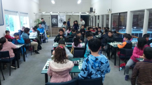 Summit Junior Chess Rapid 18th August 2019 round 4 scene